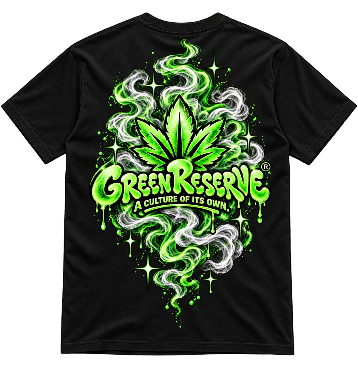 Green Reserve® – Neon Smoke Graphic Tee